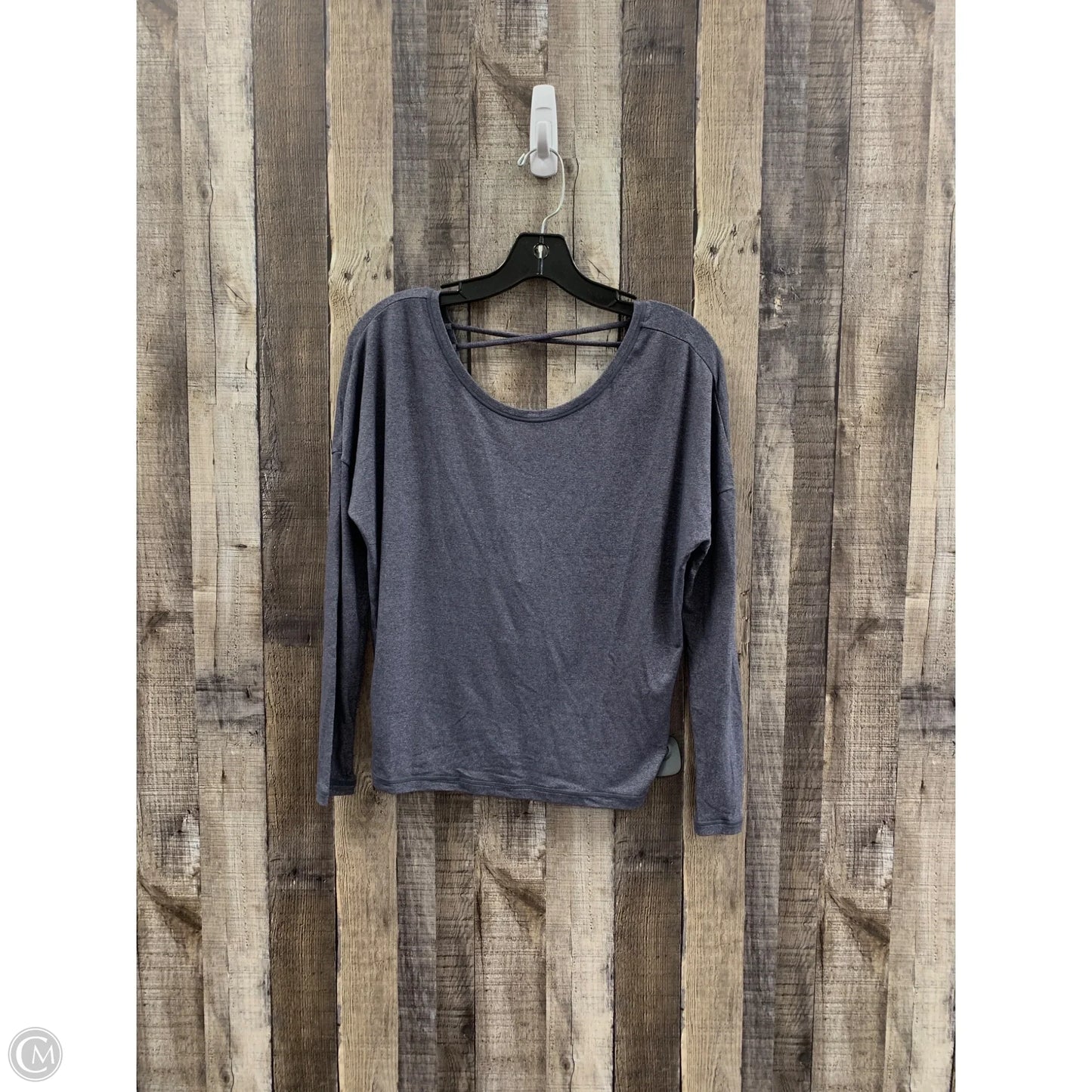 Athletic Top Long Sleeve Crewneck By Lucy In Grey, Size: Xs