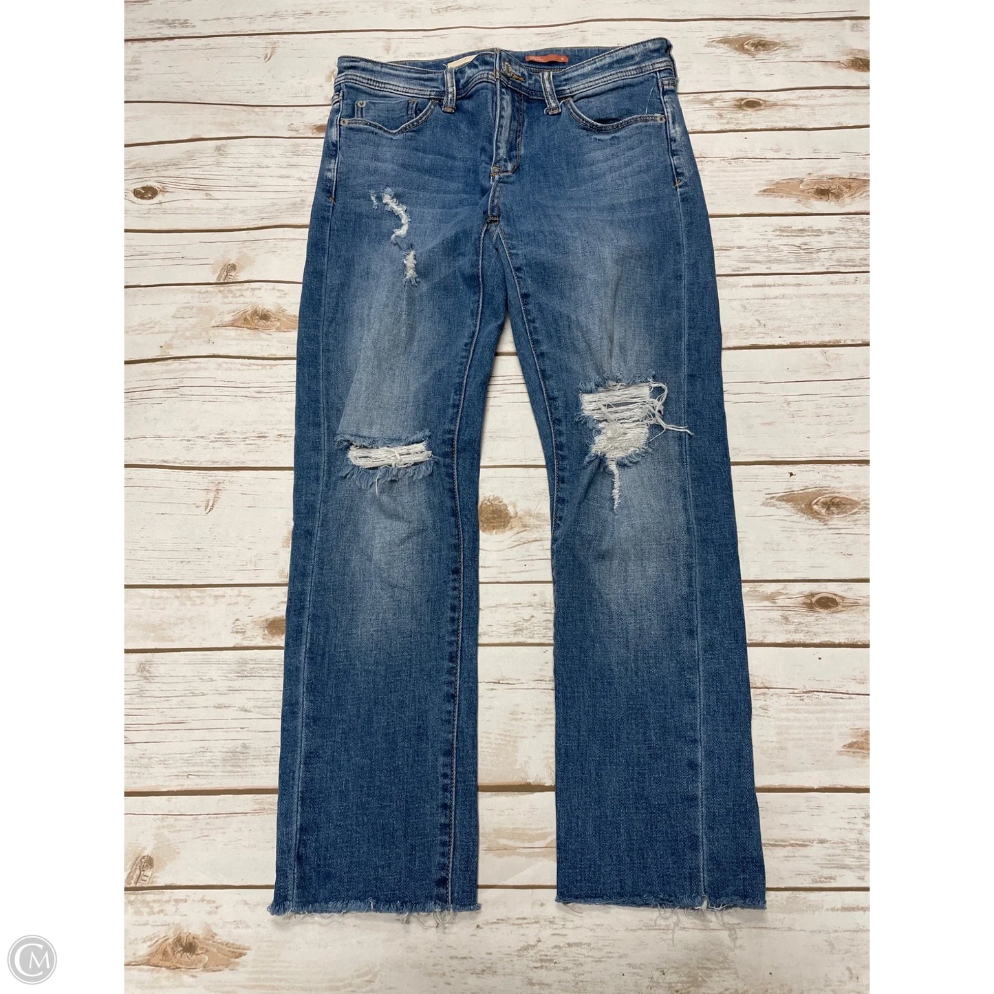 Jeans Skinny By Pilcro In Blue Denim, Size: 2