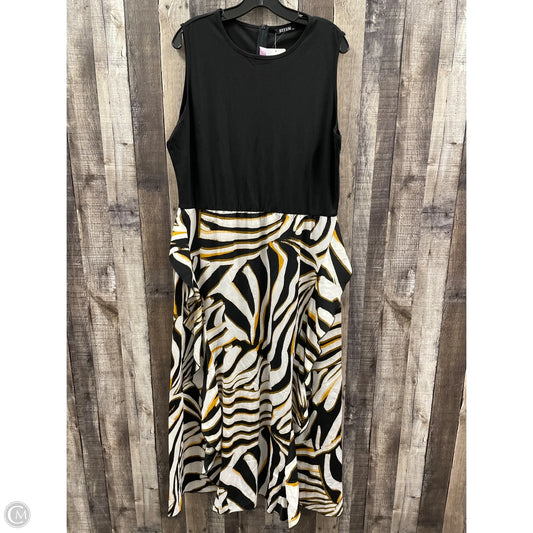 Dress Casual Maxi By Cme In Multi-colored, Size: Xxl
