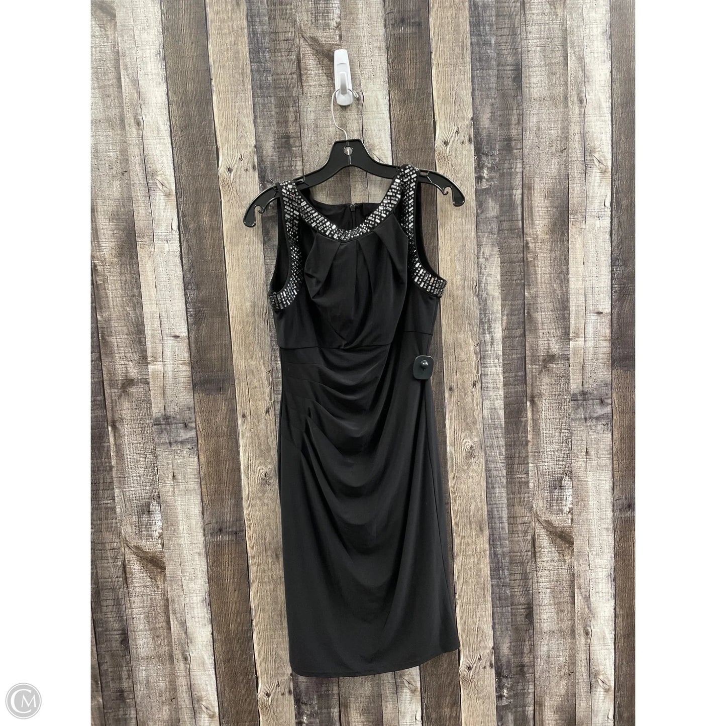 Dress Party Midi By Vince Camuto In Black, Size: M