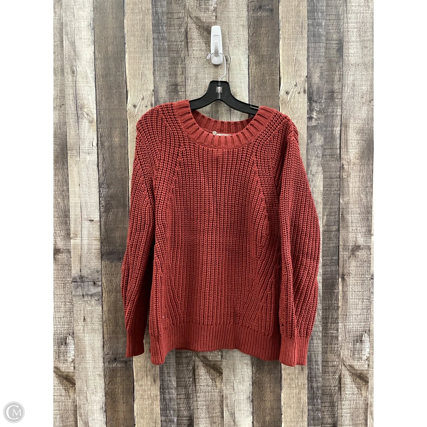 Sweater By Everlane In Orange, Size: L