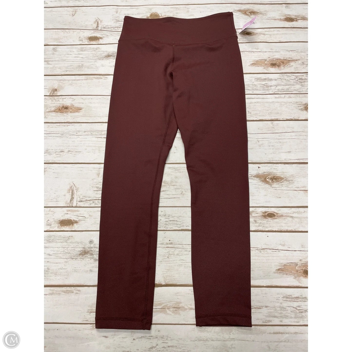 Athletic Leggings By Zyia In Brown, Size: S