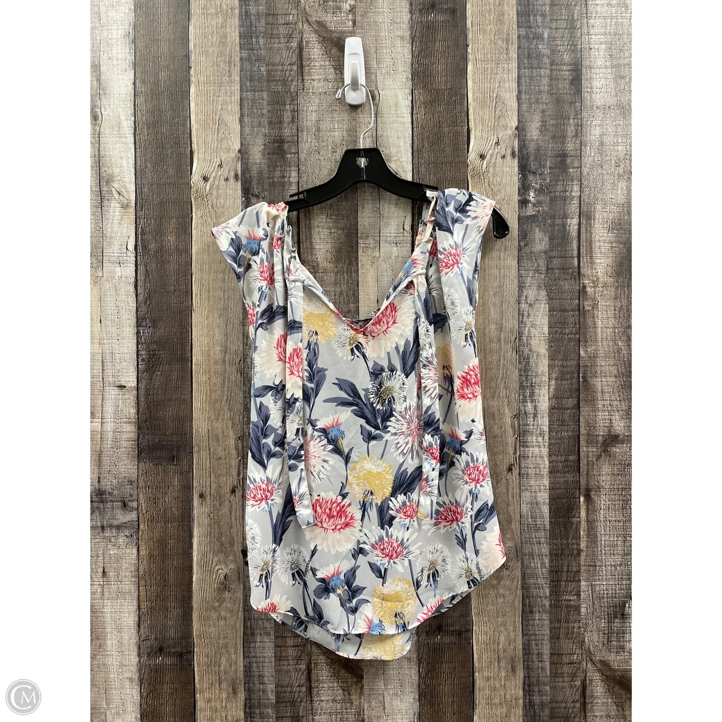 Top Short Sleeve By Lc Lauren Conrad In Floral Print, Size: Xs