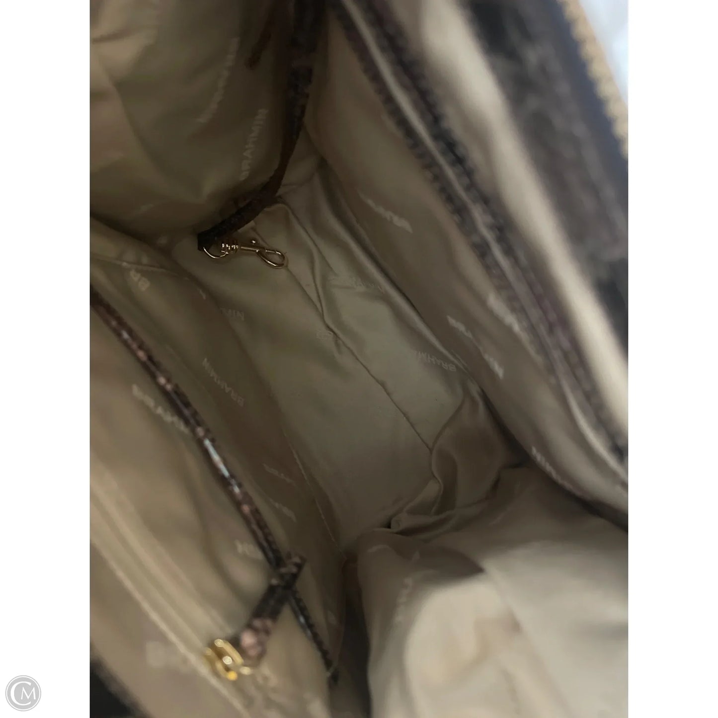 Handbag Designer By Brahmin, Size: Medium