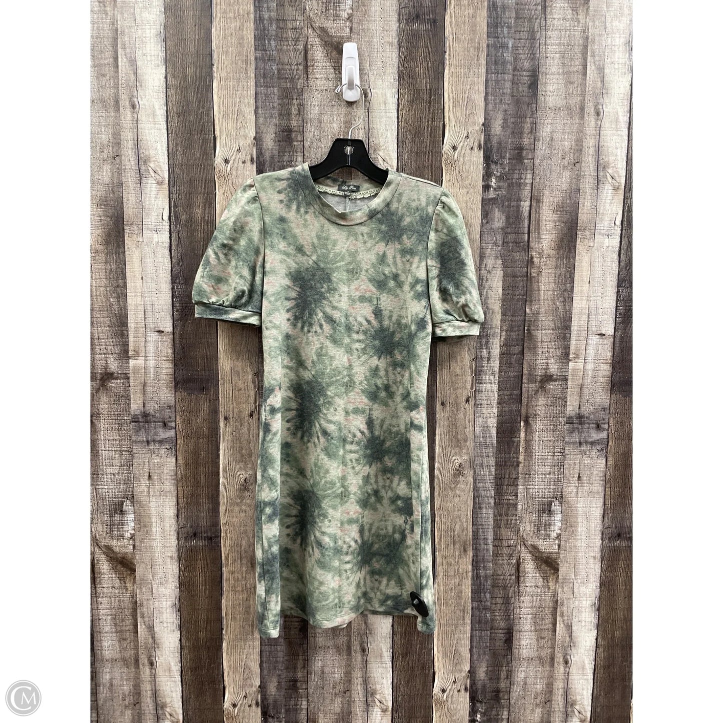 Dress Casual Short By Lily Rose In Green, Size: S