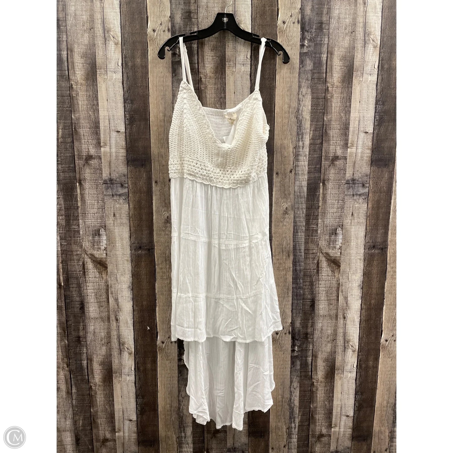 Dress Casual Maxi By Cme In White, Size: 3x