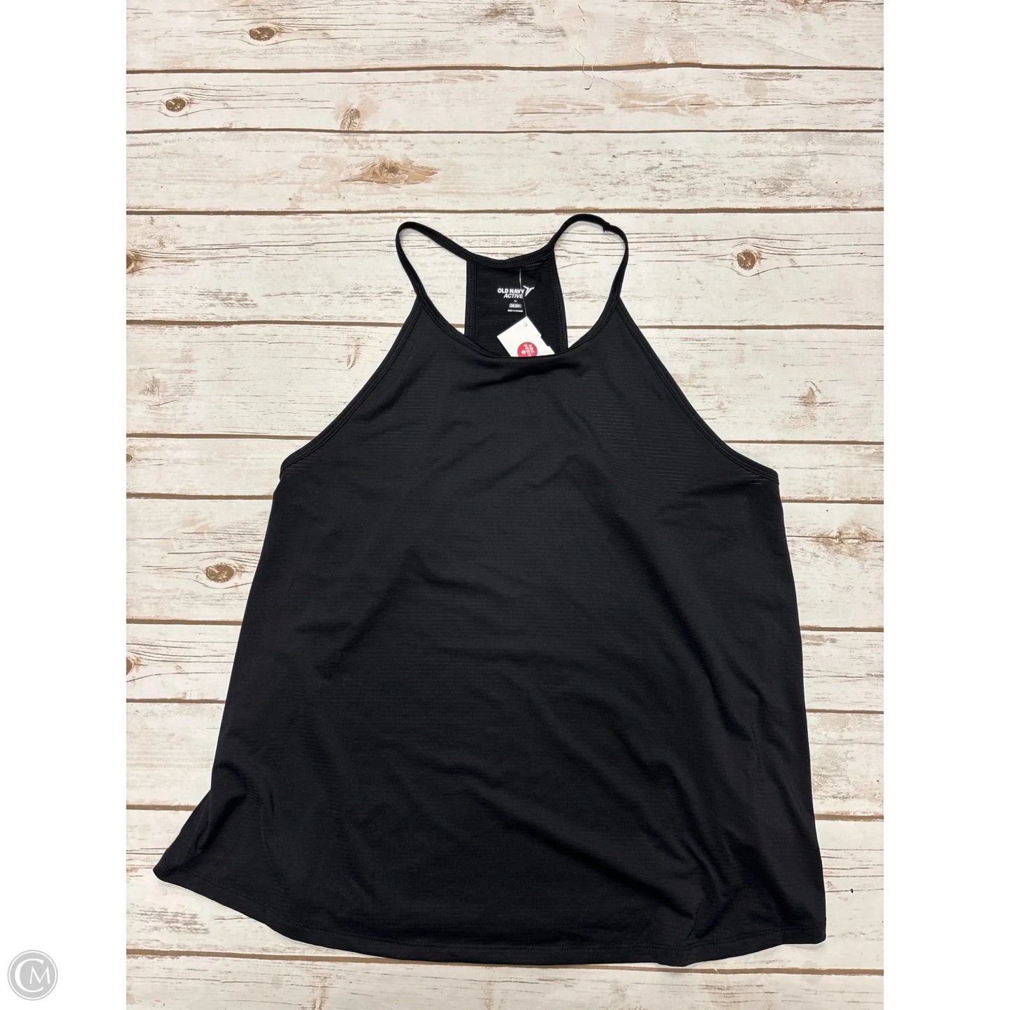Athletic Tank Top By Old Navy In Black, Size: Xl
