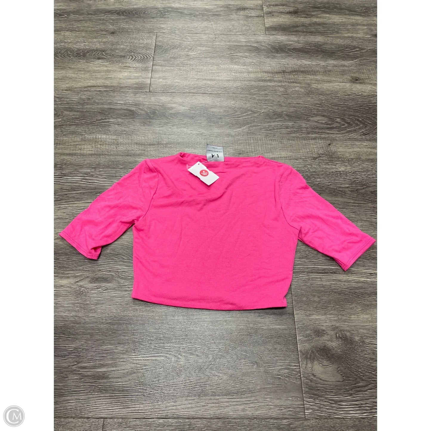 Top Short Sleeve By Clothes Mentor In Pink, Size: S