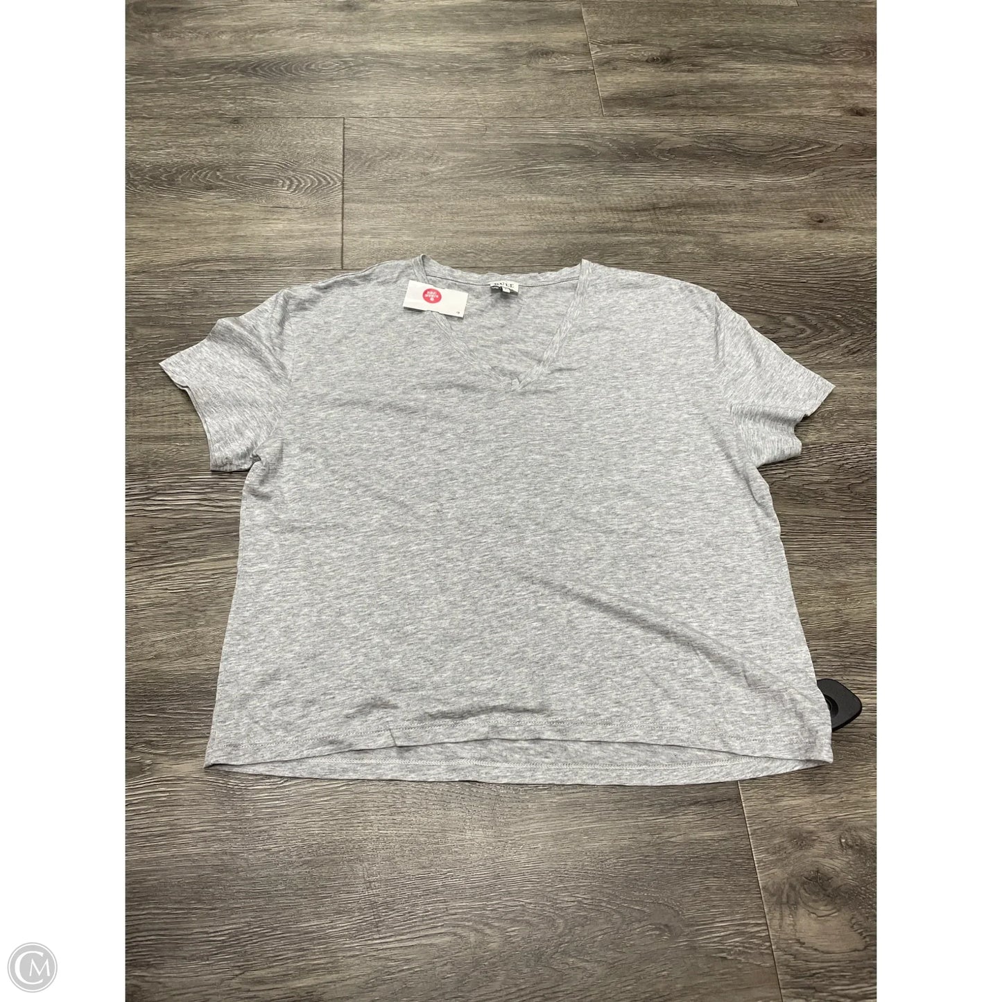 Top Short Sleeve By Kule In Grey, Size: S