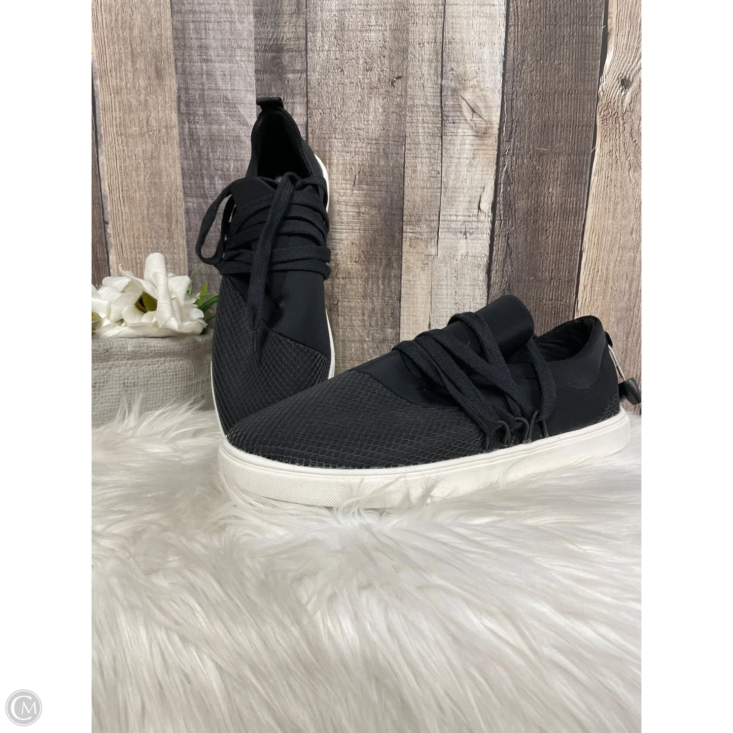 Shoes Flats By Brash In Black, Size: 10