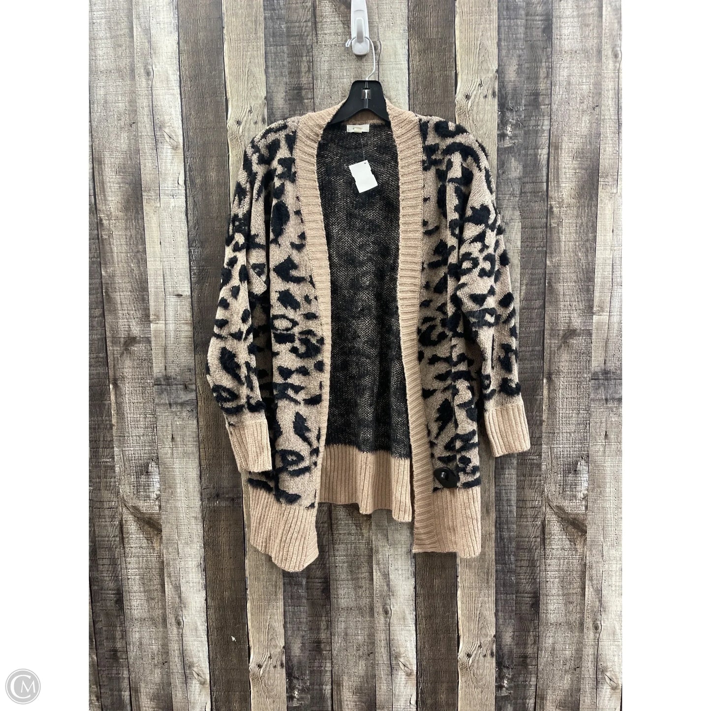 Sweater Cardigan By Debut In Multi-colored, Size: M