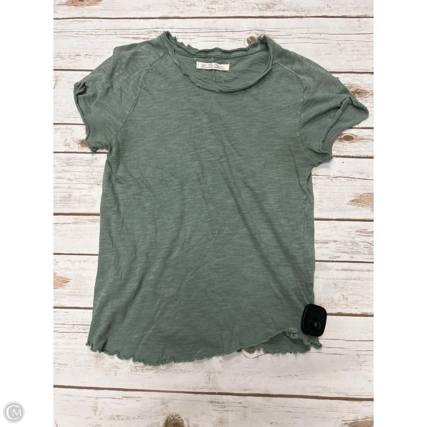 Top Short Sleeve By We The Free In Green, Size: L