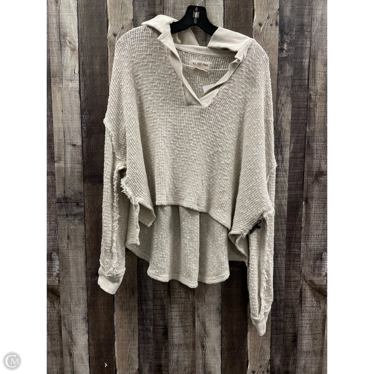 Sweater By Free People In Beige, Size: M