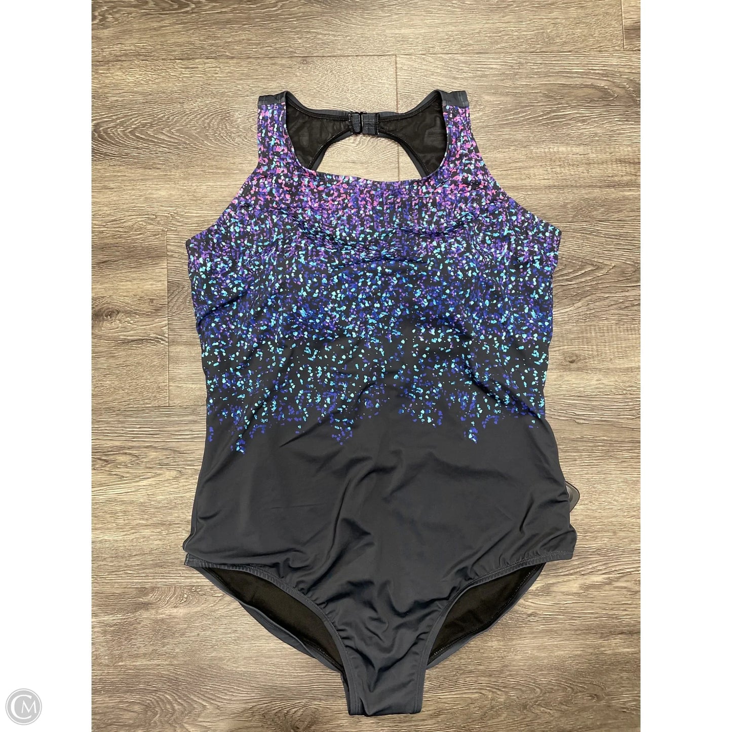 Swimsuit By Cme In Black, Size: 3x