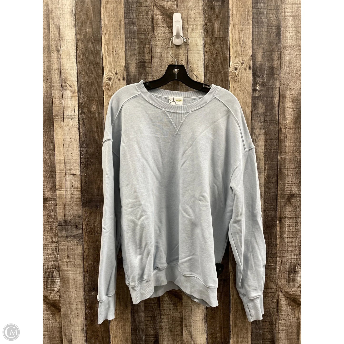 Sweatshirt Crewneck By Aerie In Blue, Size: S