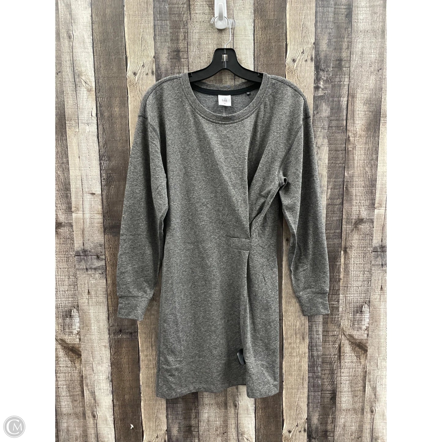 Dress Casual Midi By Cabi In Grey, Size: Xs