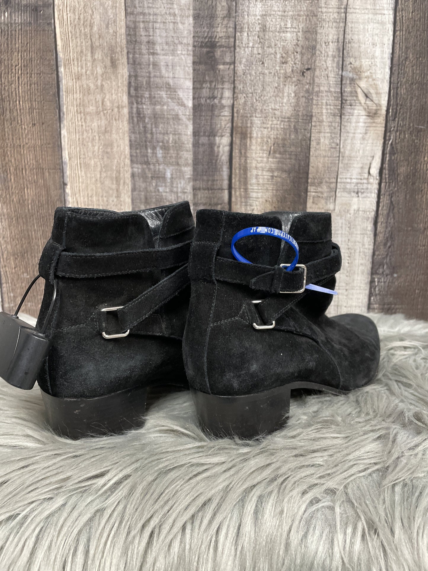 Boots Luxury Designer By Yves Saint Laurent Size: 7.5