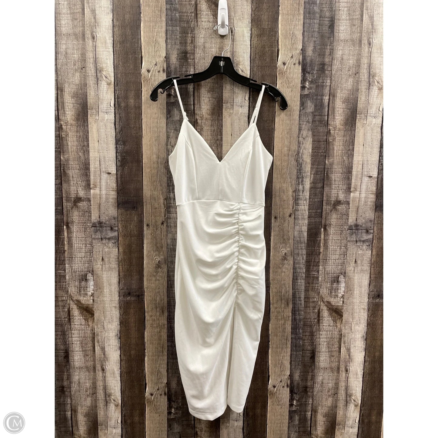 Dress Party Long By Cme In White, Size: S