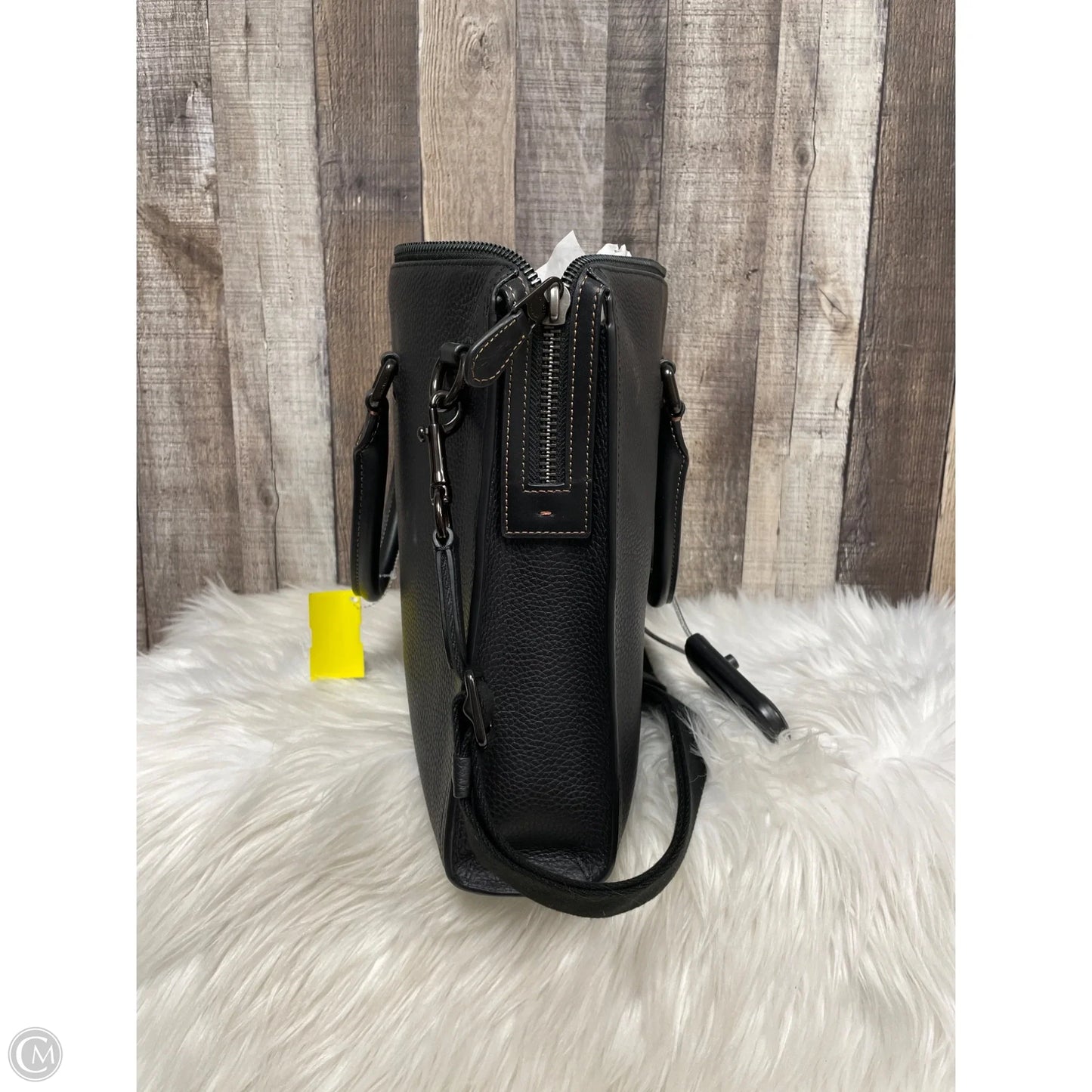 Laptop Bag Designer By Coach, Size: Large
