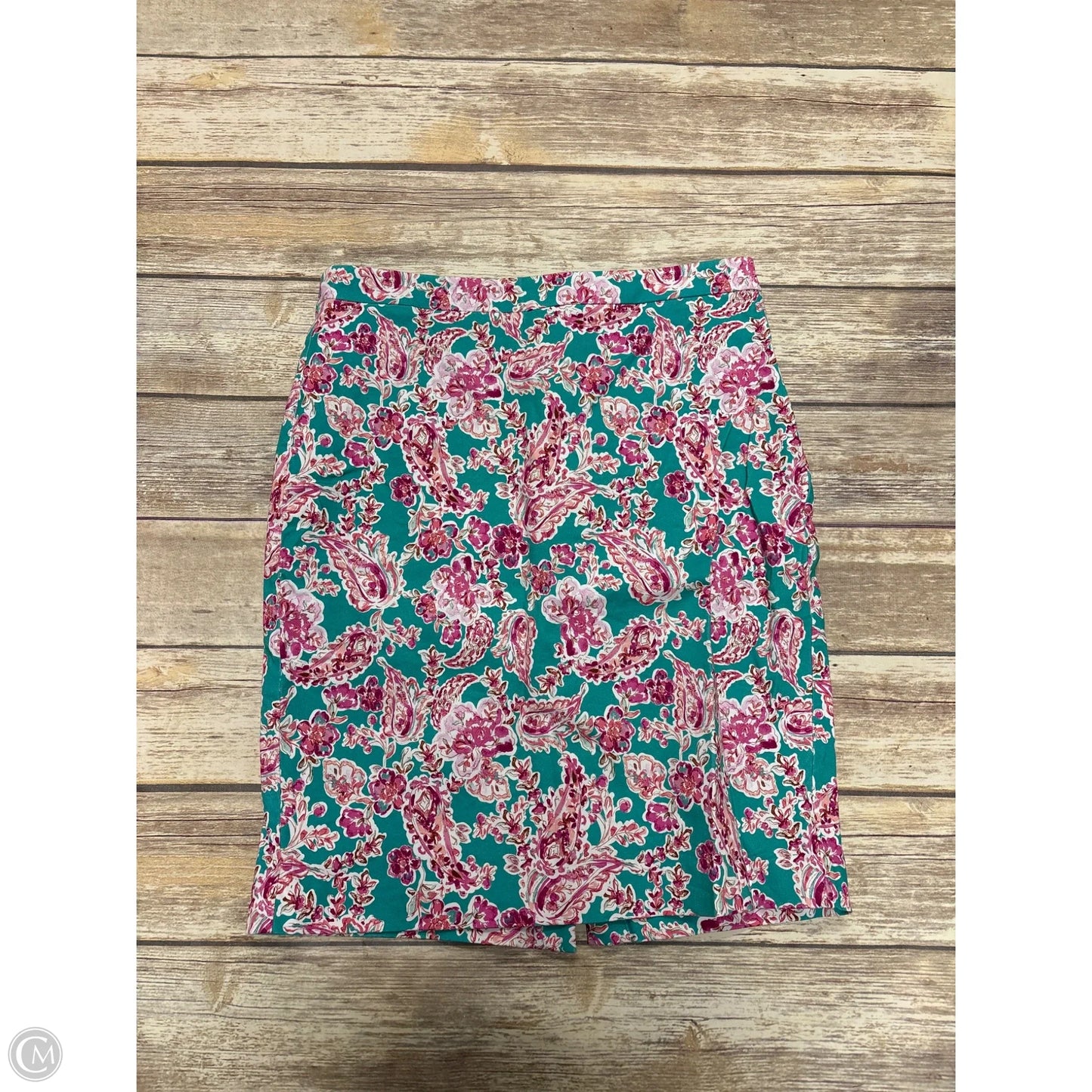 Skirt Mini & Short By J. Crew In Paisley Print, Size: 8