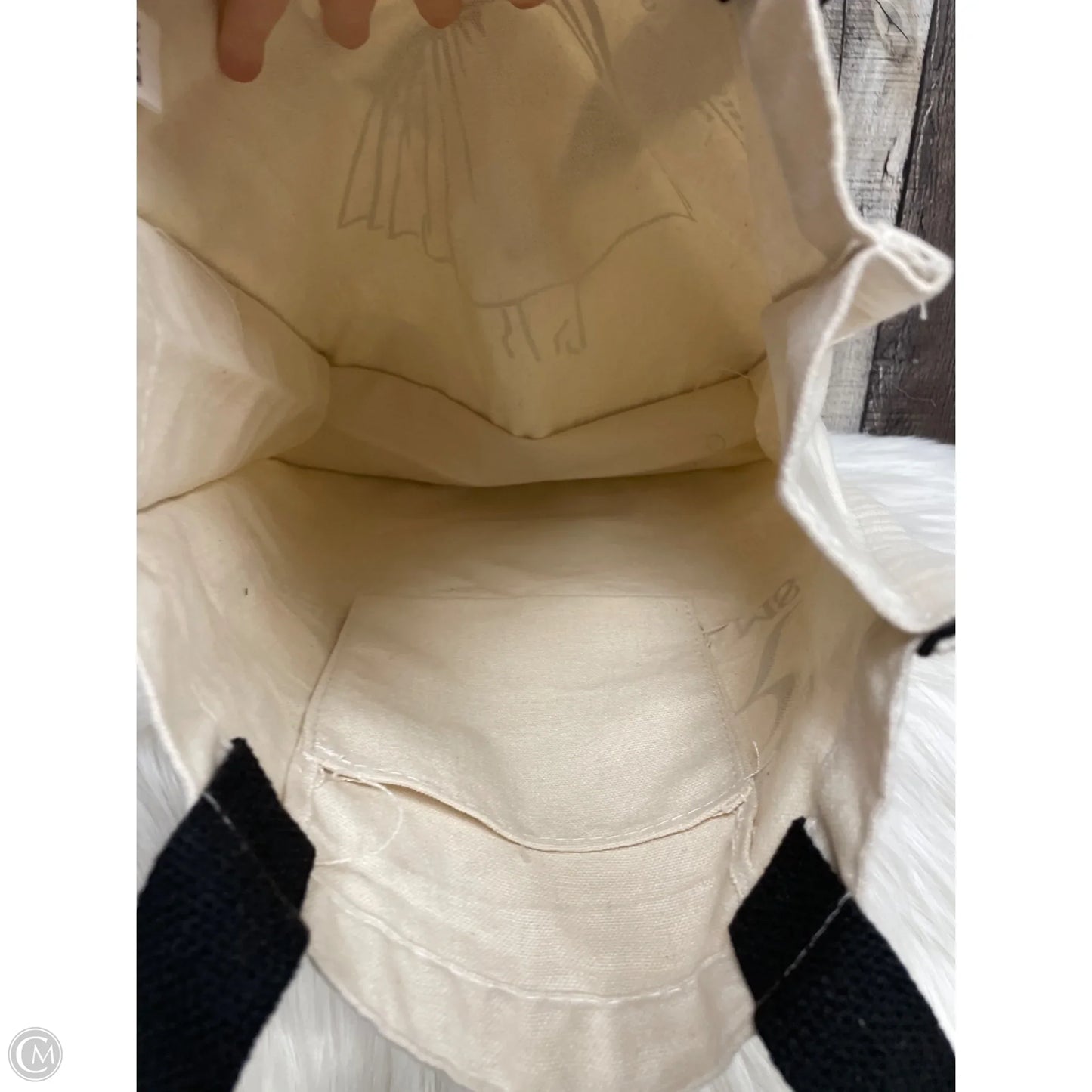 Tote Luxury Designer By Dior, Size: Medium