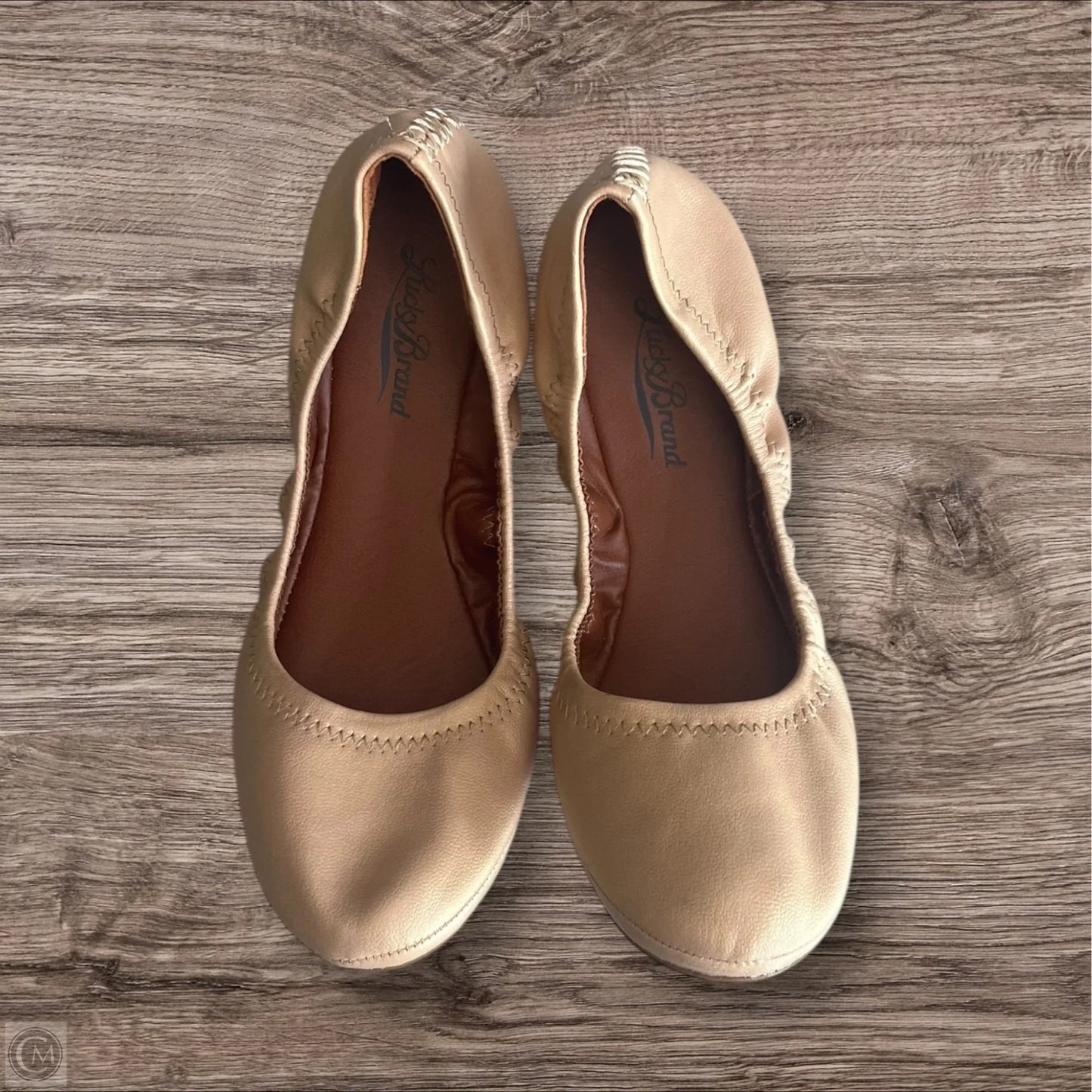 Shoes Flats By Lucky Brand In Beige, Size: 8