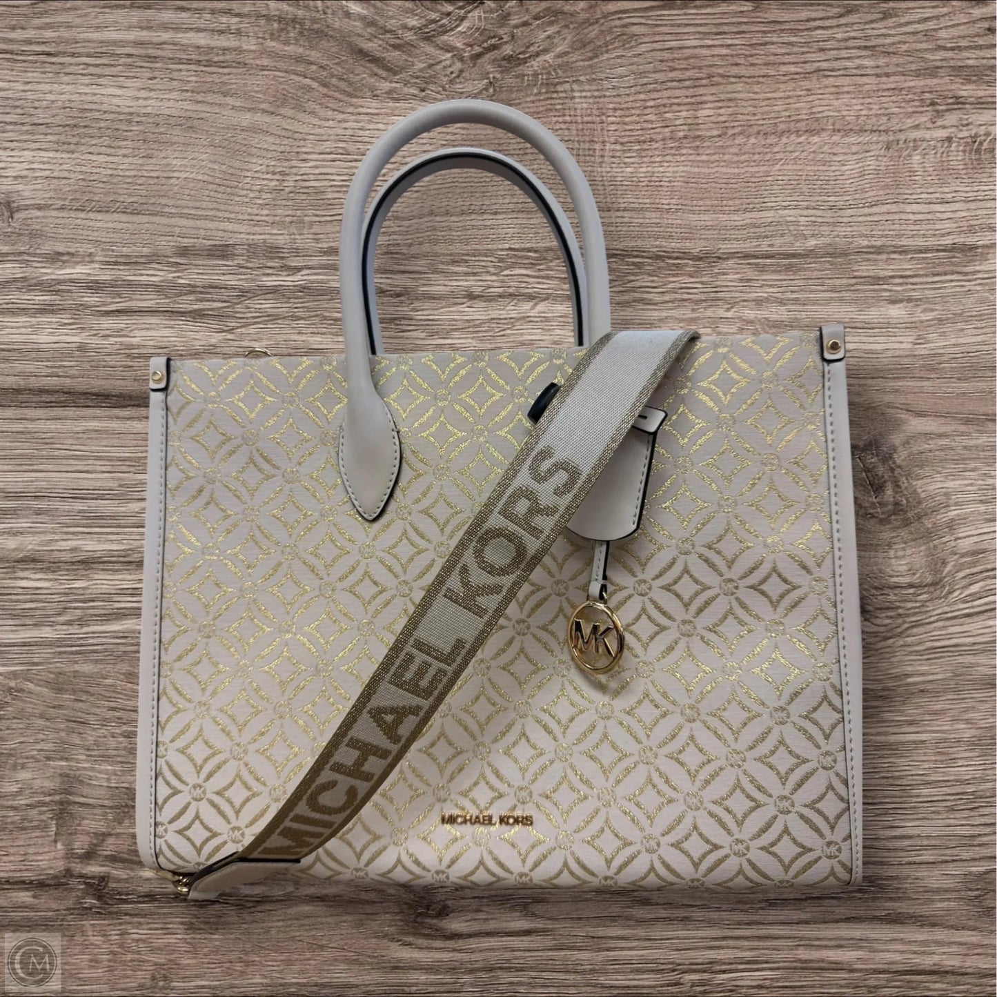 Handbag Designer By Michael Kors, Size: Large
