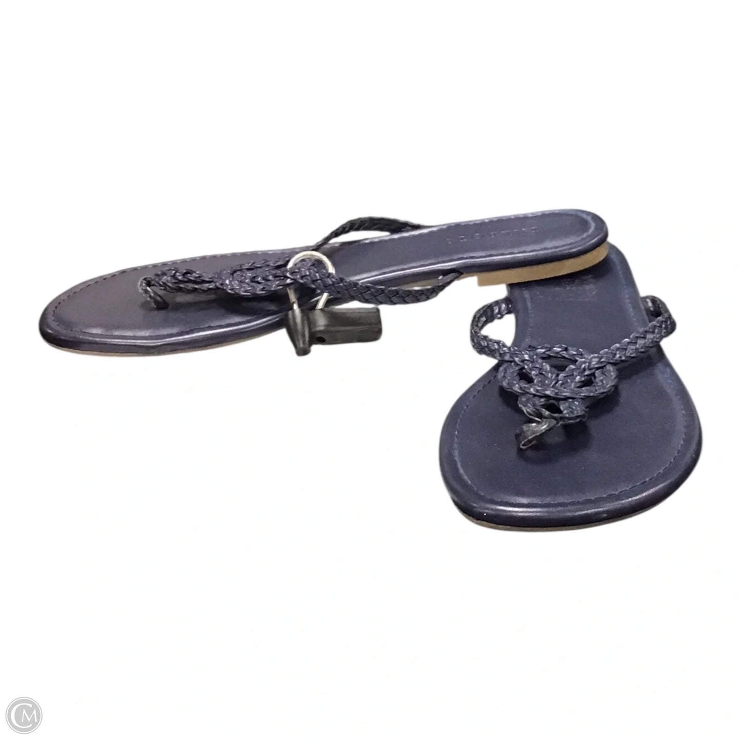 Sandals Flats By Talbots In Navy, Size: 10