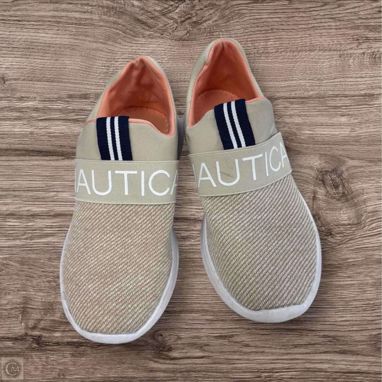 Shoes Athletic By Nautica In Tan, Size: 7