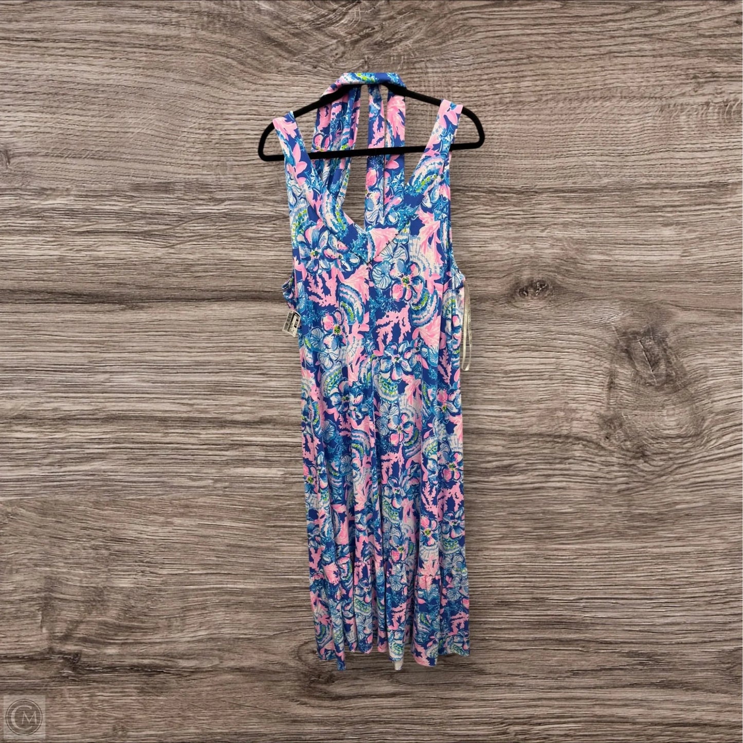 Dress Designer By Lilly Pulitzer In Blue & Pink, Size: Xxl