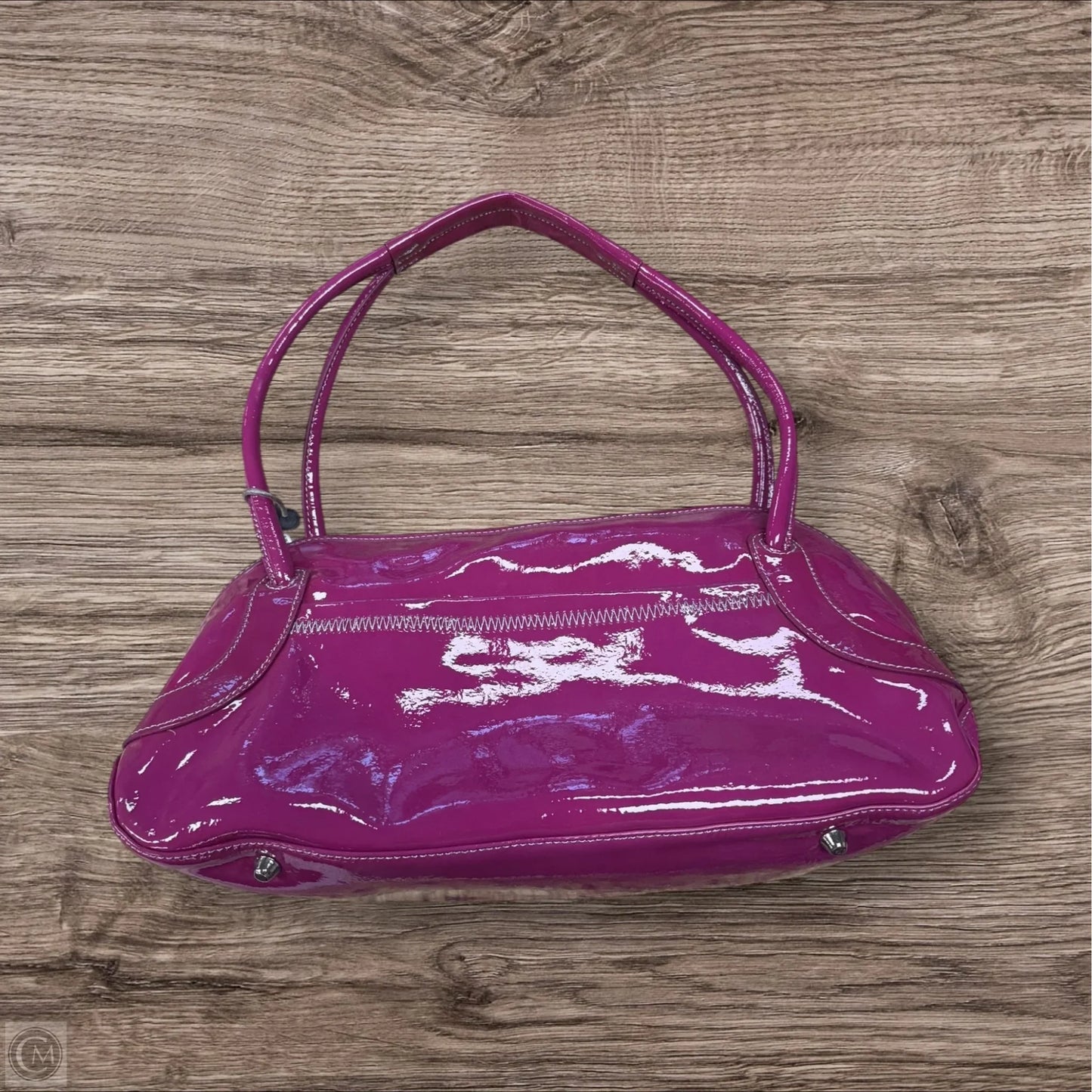 Handbag Leather By Clothes Mentor, Size: Large