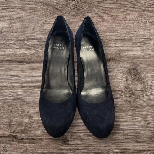 Shoes Designer By Stuart Weitzman In Navy, Size: 8
