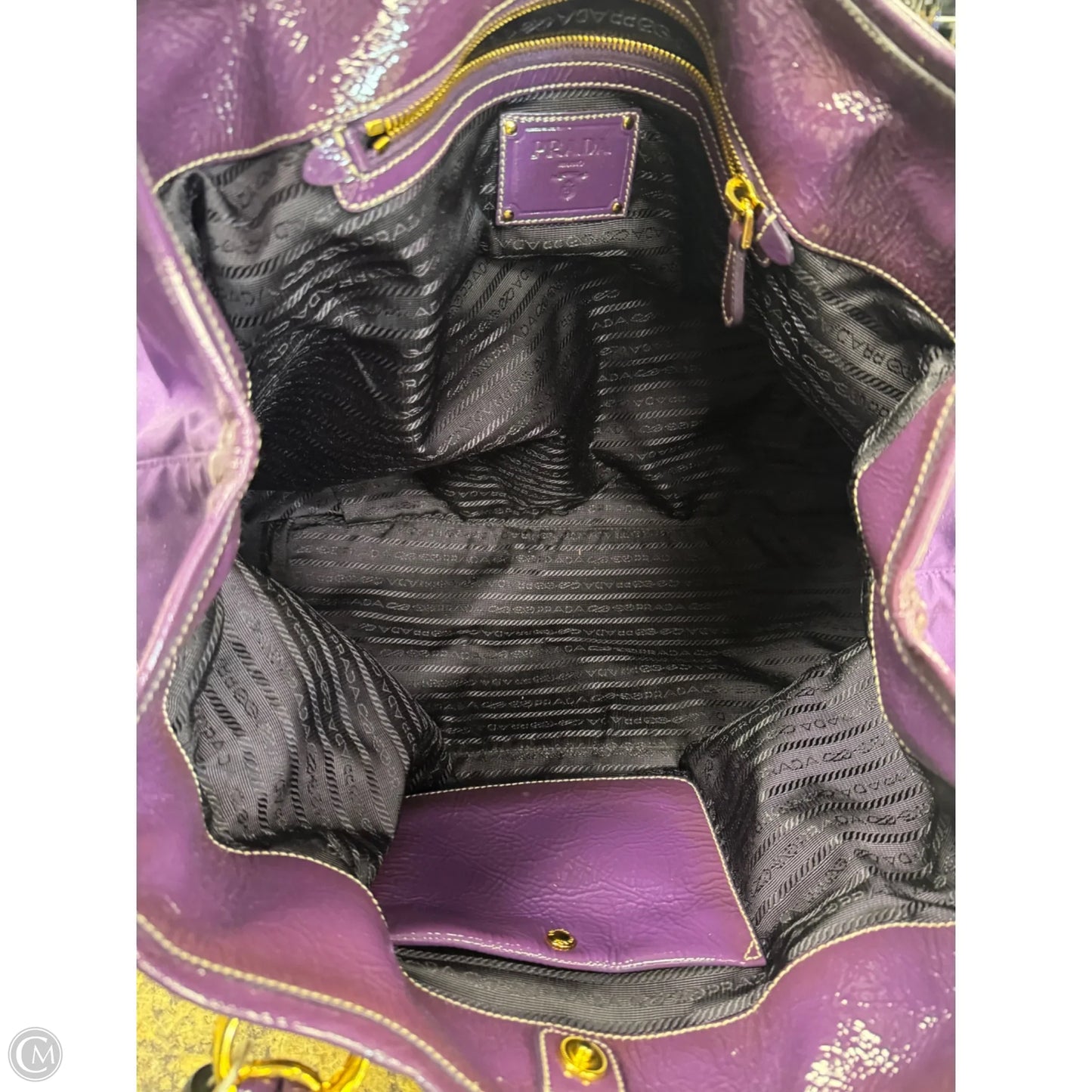 Handbag Luxury Designer By Prada, Size: Large