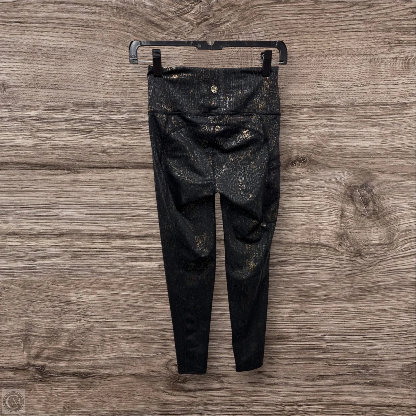 Apparel Tag Designer By Lilly Pulitzer In Black & Gold, Size: Xs