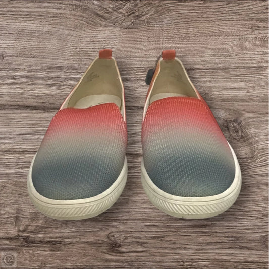 Shoes Sneakers By Vince Camuto In Green & Orange, Size: 5