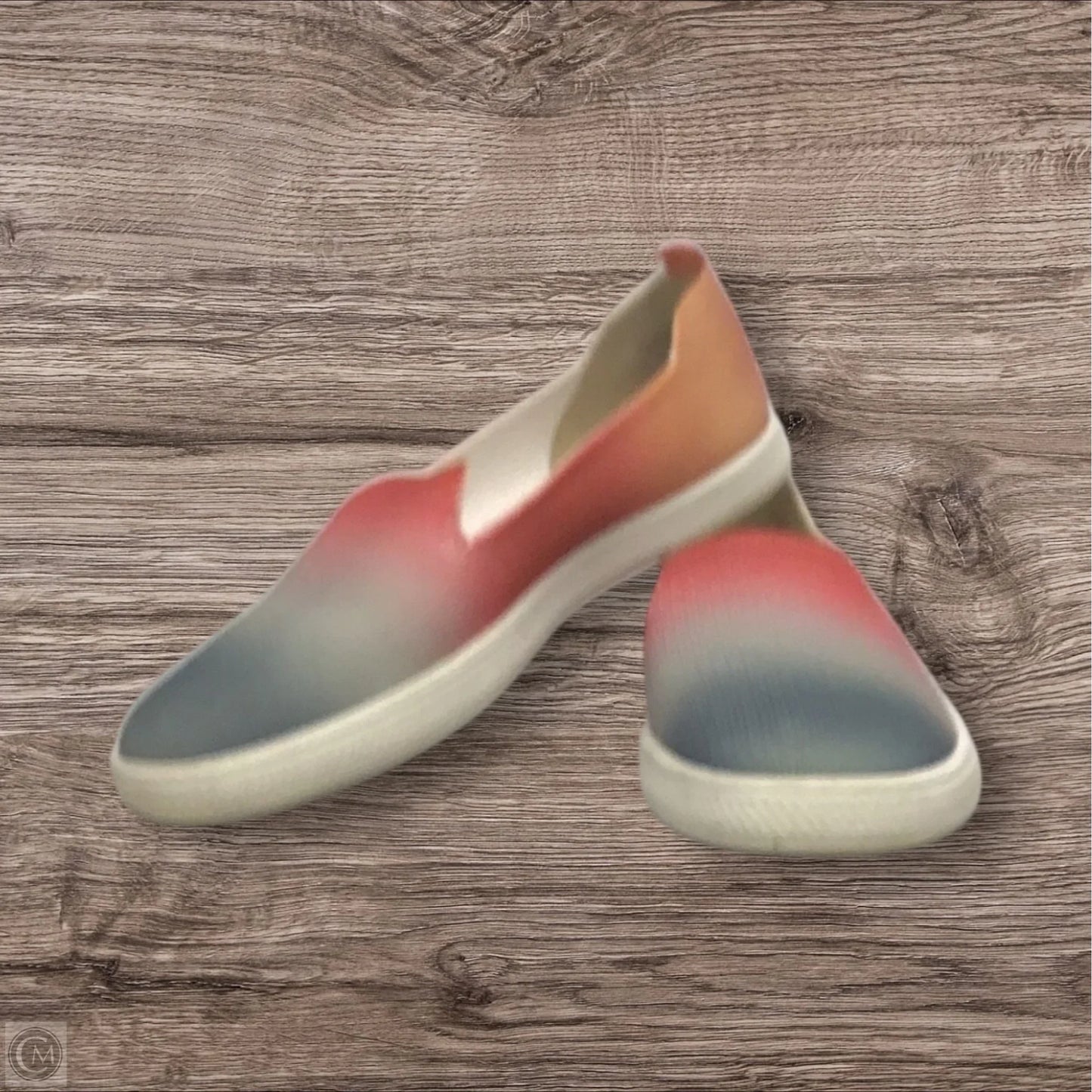 Shoes Sneakers By Vince Camuto In Green & Orange, Size: 5