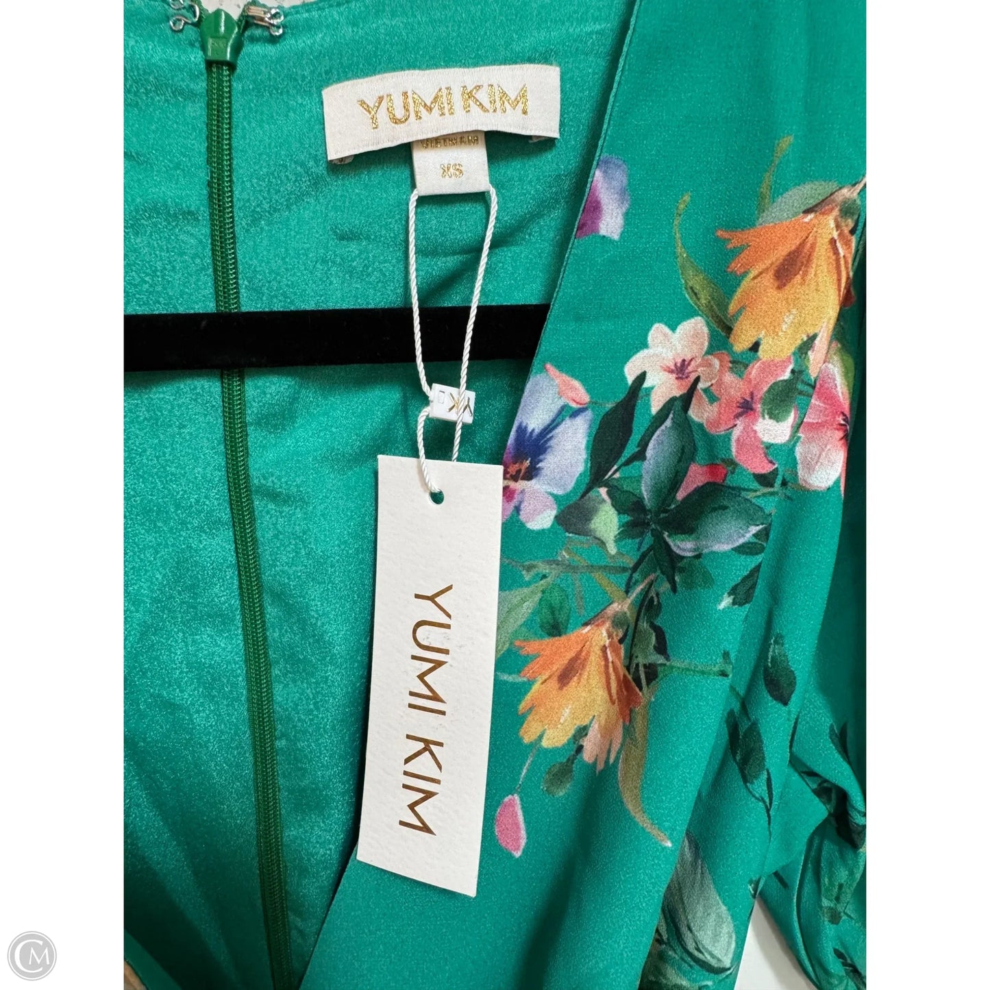 Dress Casual Midi By Yumi Kim In Green & Orange, Size: S