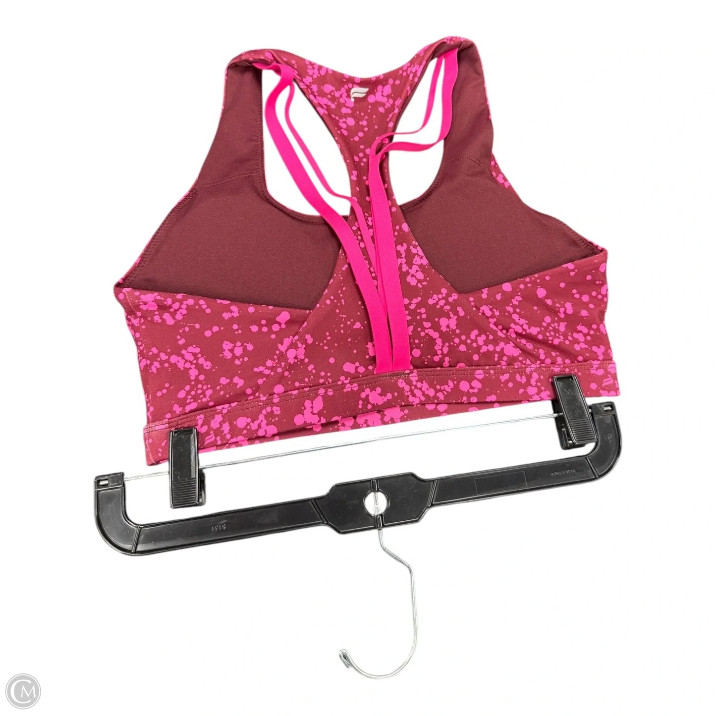 Athletic Bra By Fabletics In Pink & Purple, Size: S