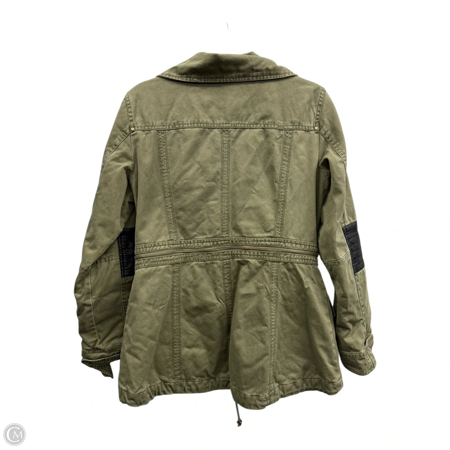 Jacket Utility By New York And Co In Green, Size: M
