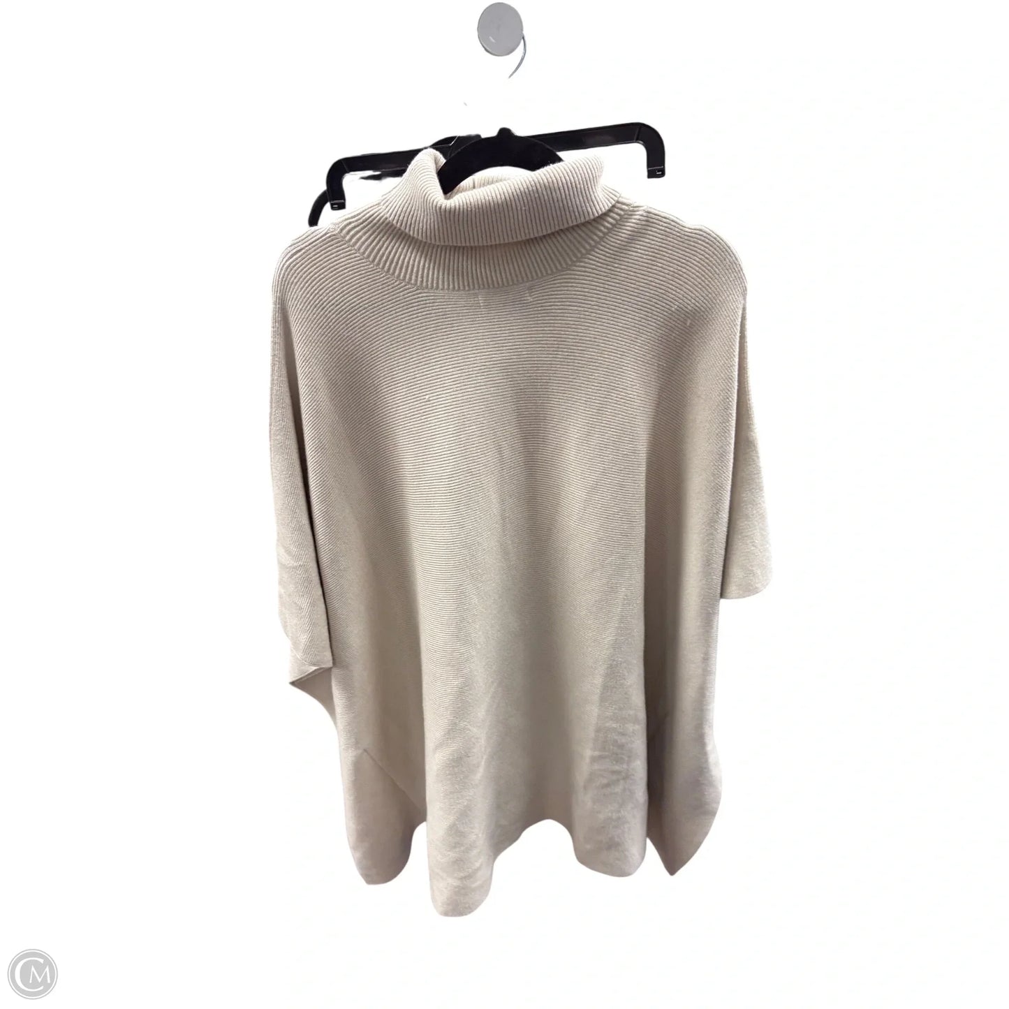 Poncho By Mer Sea In Cream, Size: Osfm