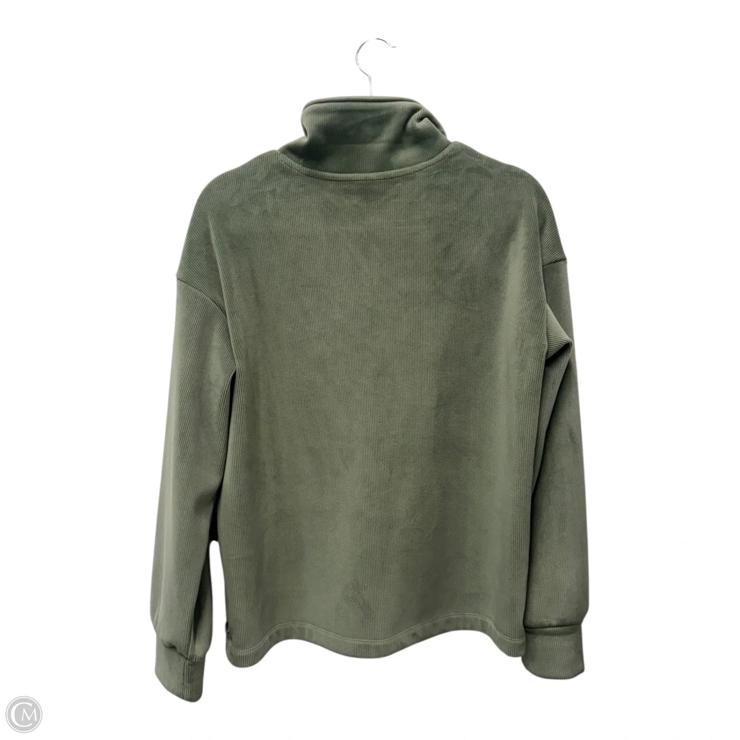 Sweatshirt Collar By Mondetta In Green, Size: M