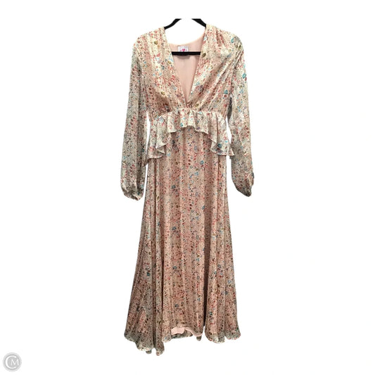 Dress Casual Maxi By Buddy Love In Floral Print, Size: M