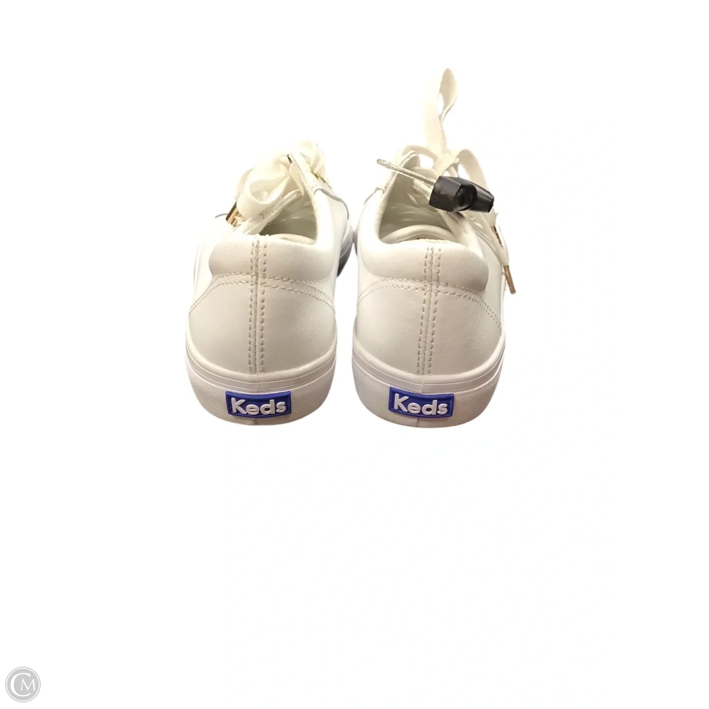 Shoes Sneakers By Keds In Gold & White, Size: 8