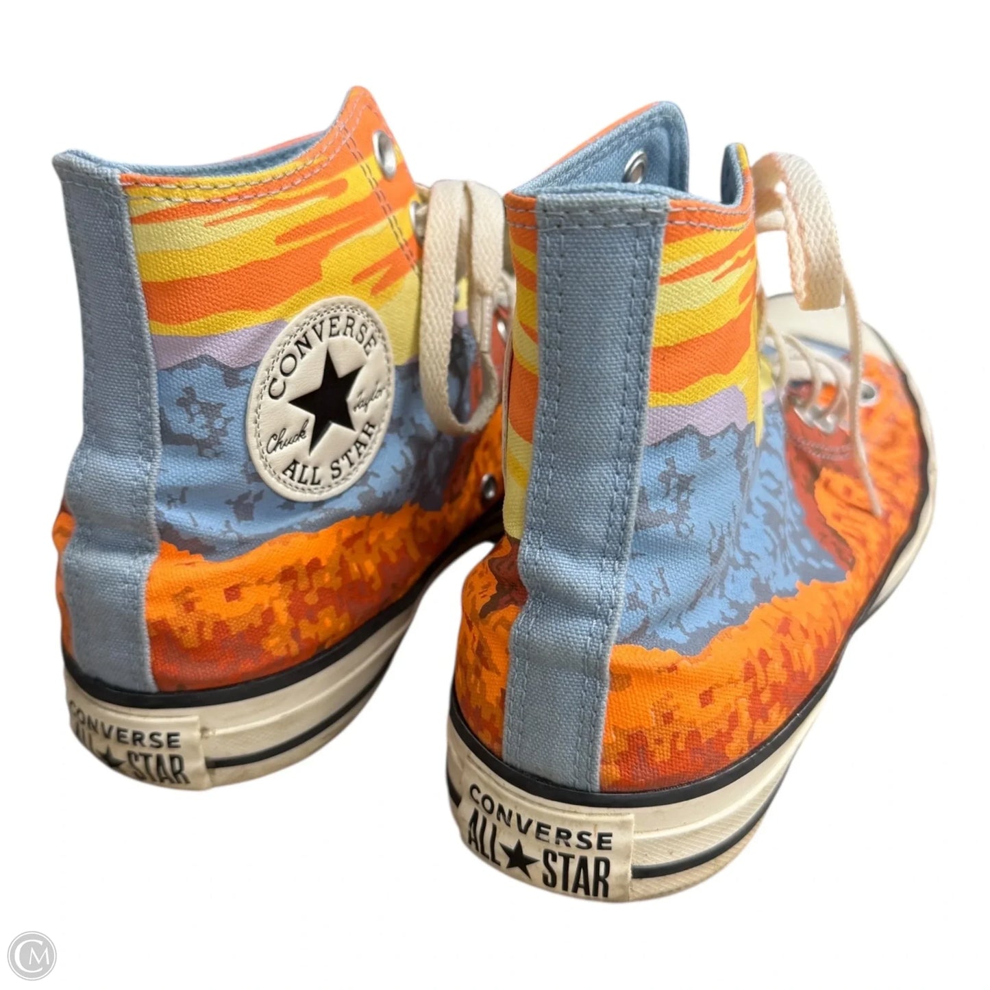 Shoes Sneakers By Converse In Blue & Orange, Size: 10.5