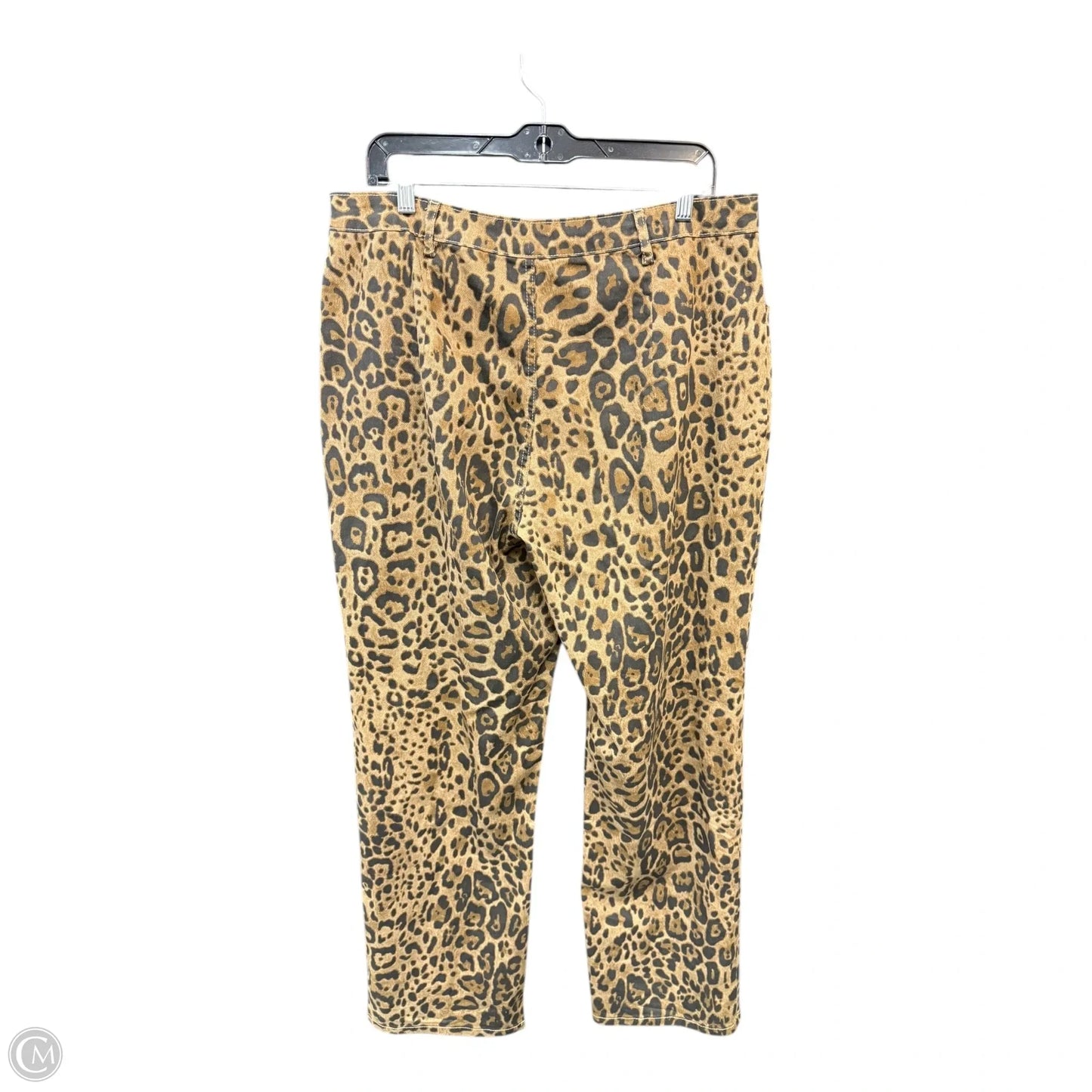 Pants Wide Leg By Fashion Nova In Animal Print, Size: Xl