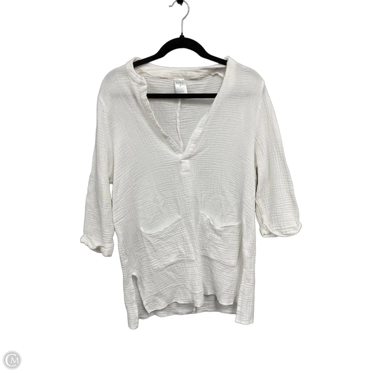 Swimwear Cover-up By Kona Sol In White, Size: S