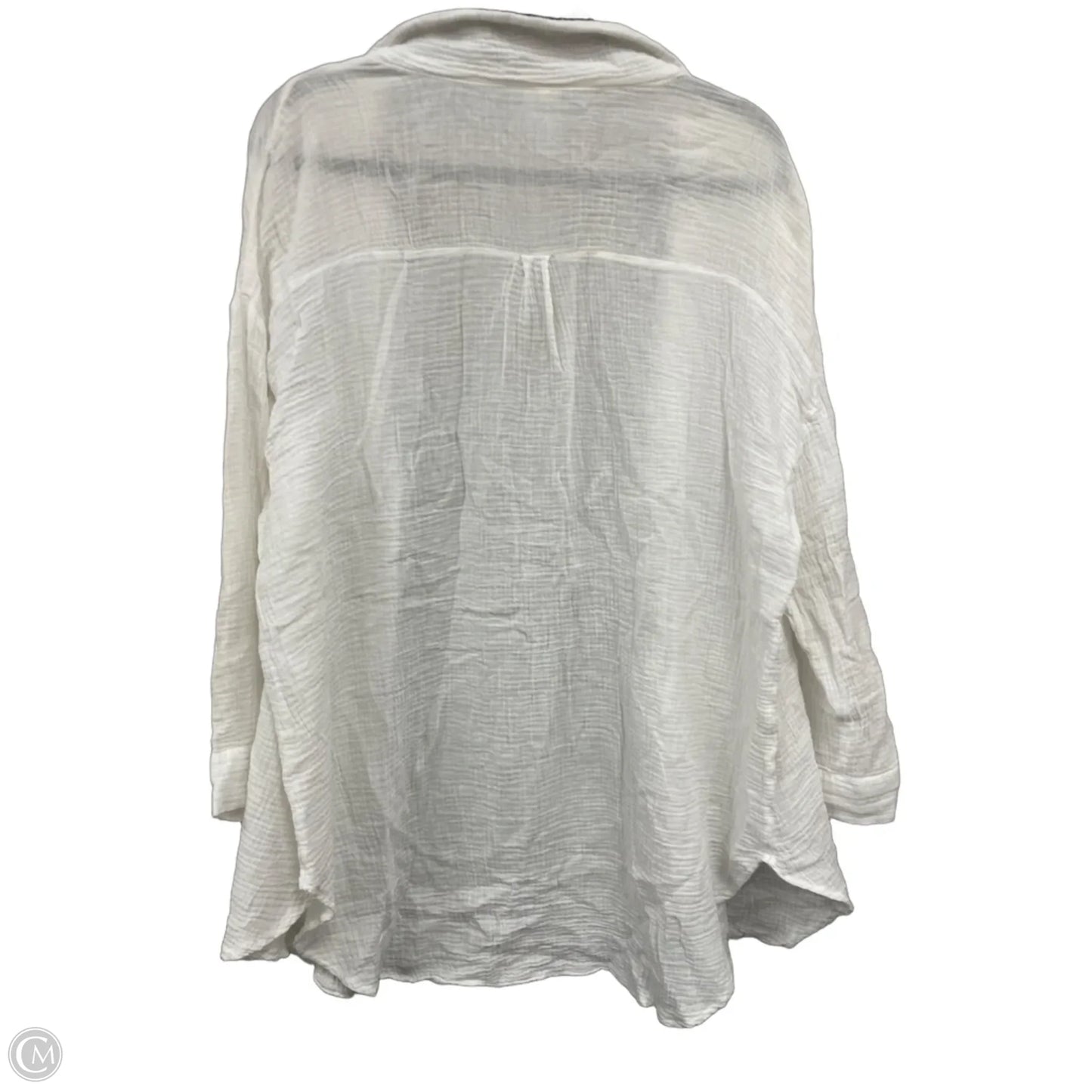 Swimwear Cover-up By Kona Sol In White, Size: L