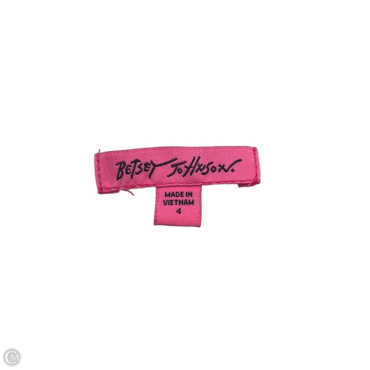 Dress Casual Short By Betsey Johnson In Cream & Red, Size: 4
