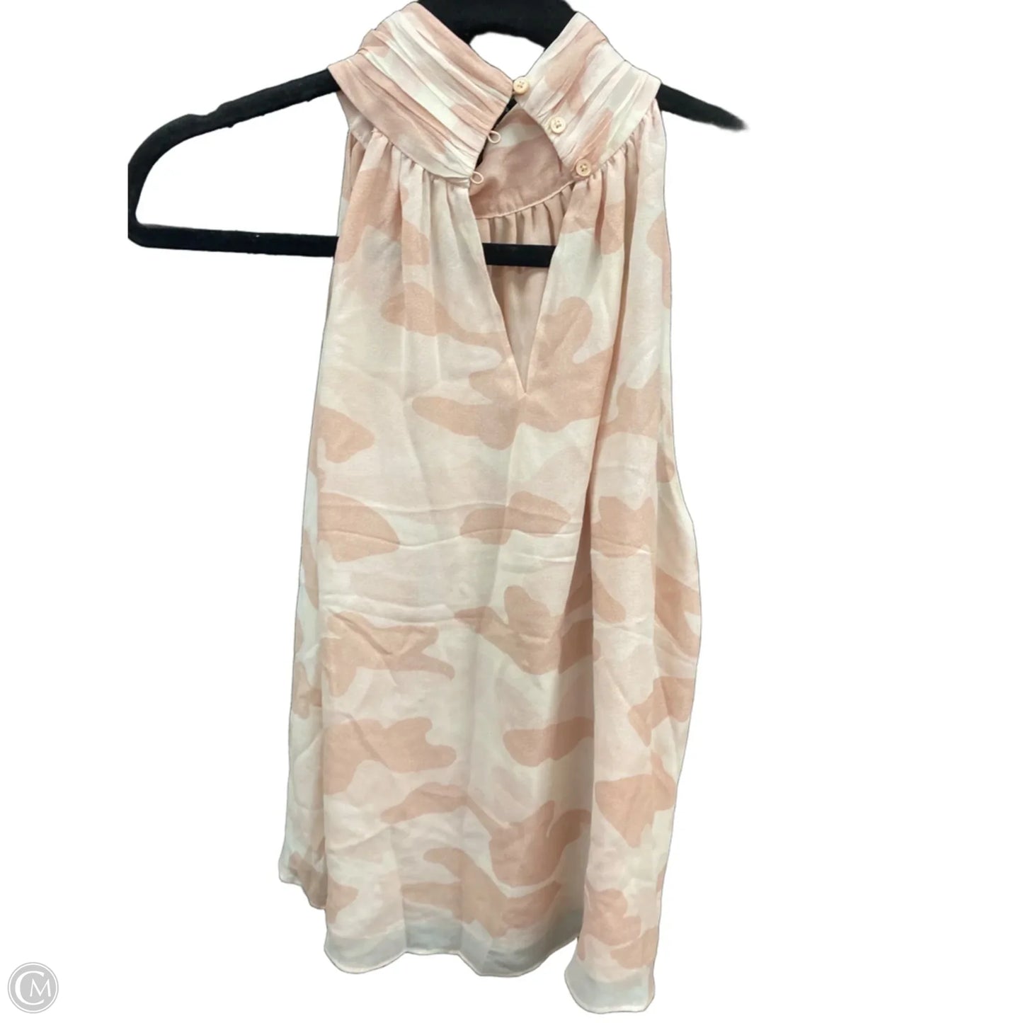 Blouse Sleeveless By Joie In Pink, Size: S