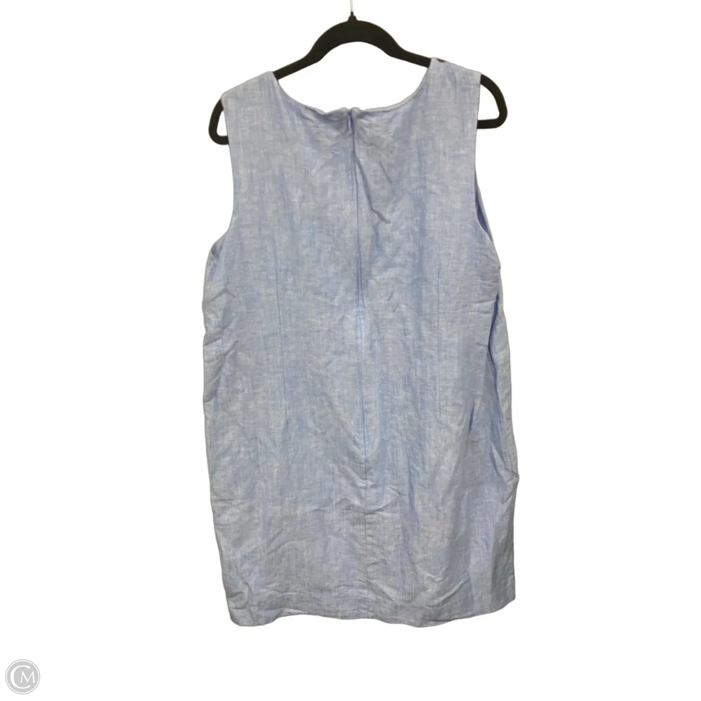Dress Casual Short By Talbots In Blue & Purple, Size: 14